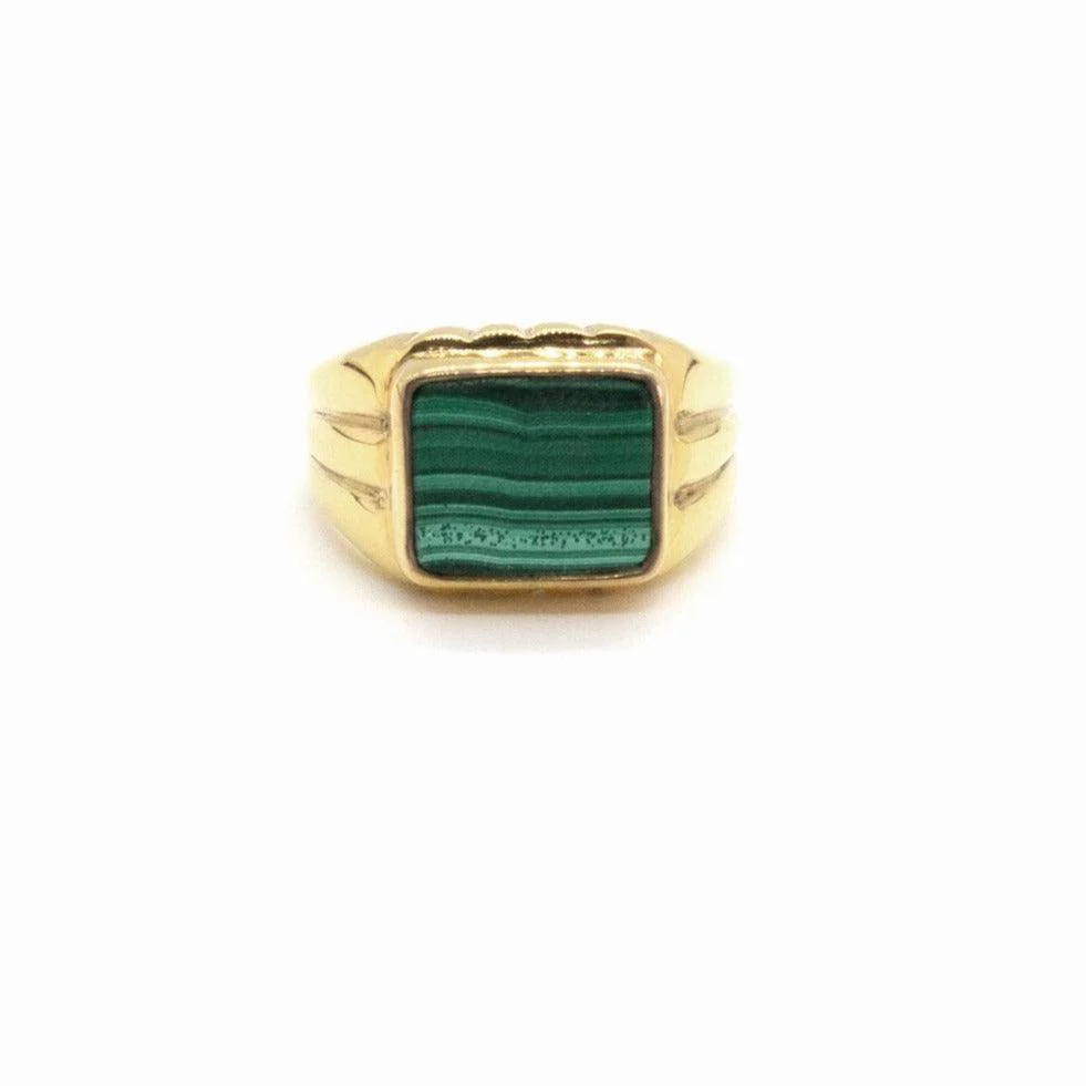 Amber Signet Ring - Image 3