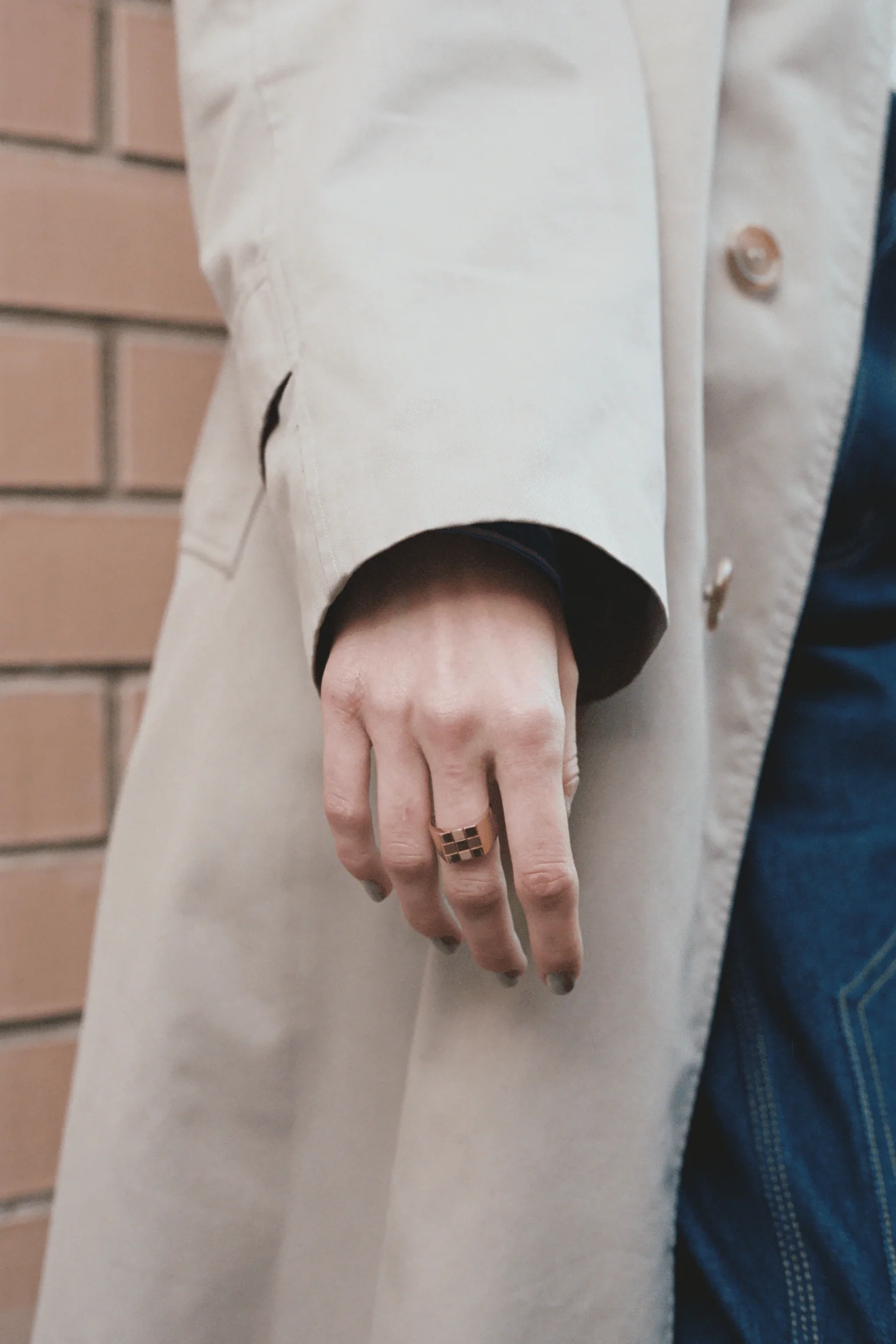 Chess Square Signet Ring - Image 6