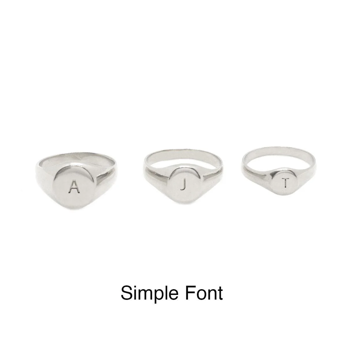 Mel Mini Signet Ring - Image 6