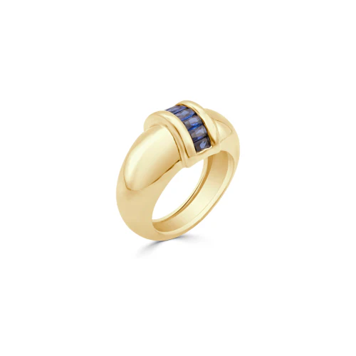 Courtney Dome Baguette Ring - Image 12