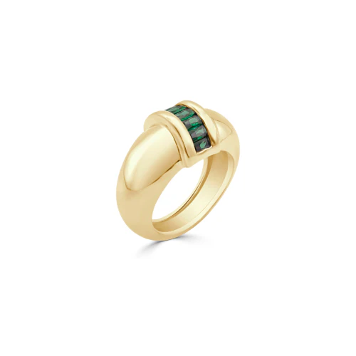 Courtney Dome Baguette Ring - Image 18