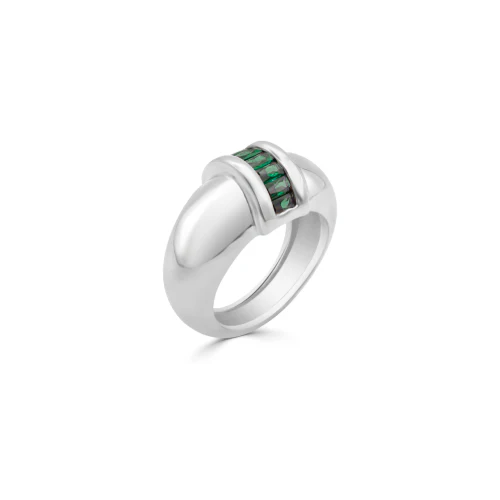 Courtney Dome Baguette Ring - Image 15