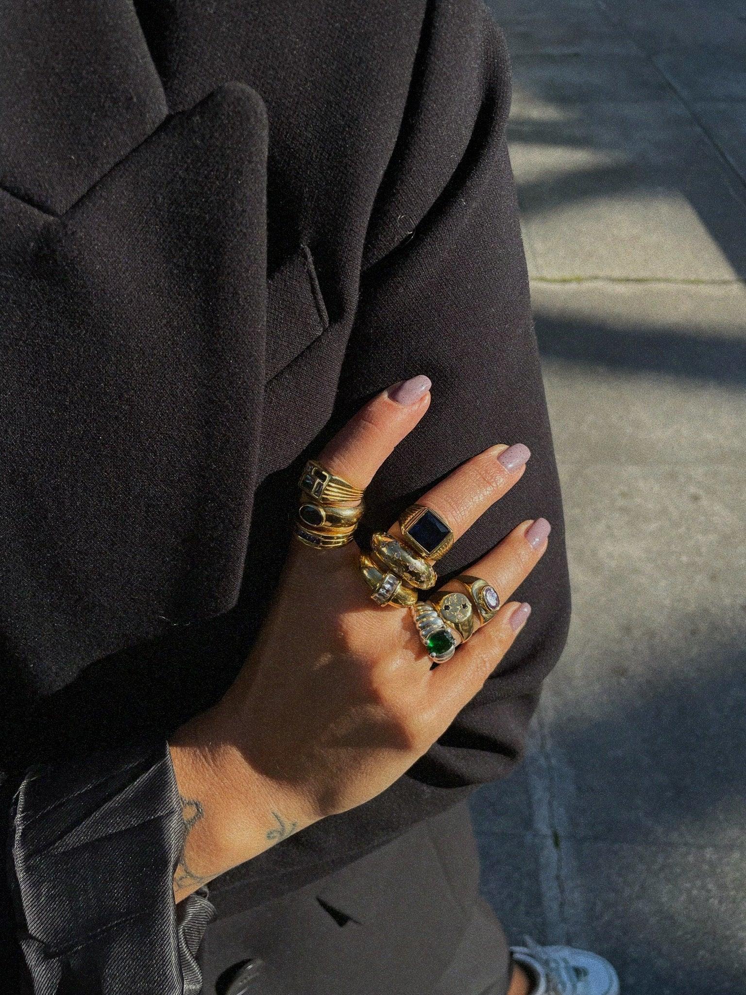 Courtney Dome Baguette Ring - Image 4