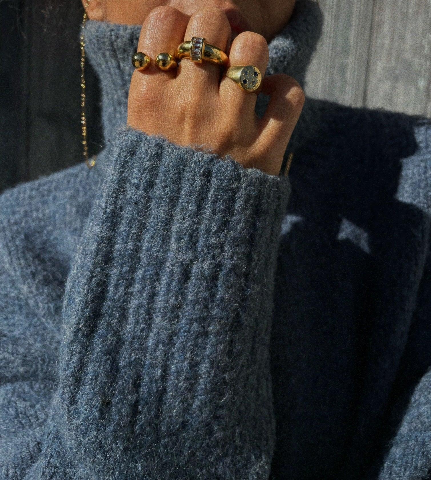 Courtney Dome Baguette Ring - Image 5