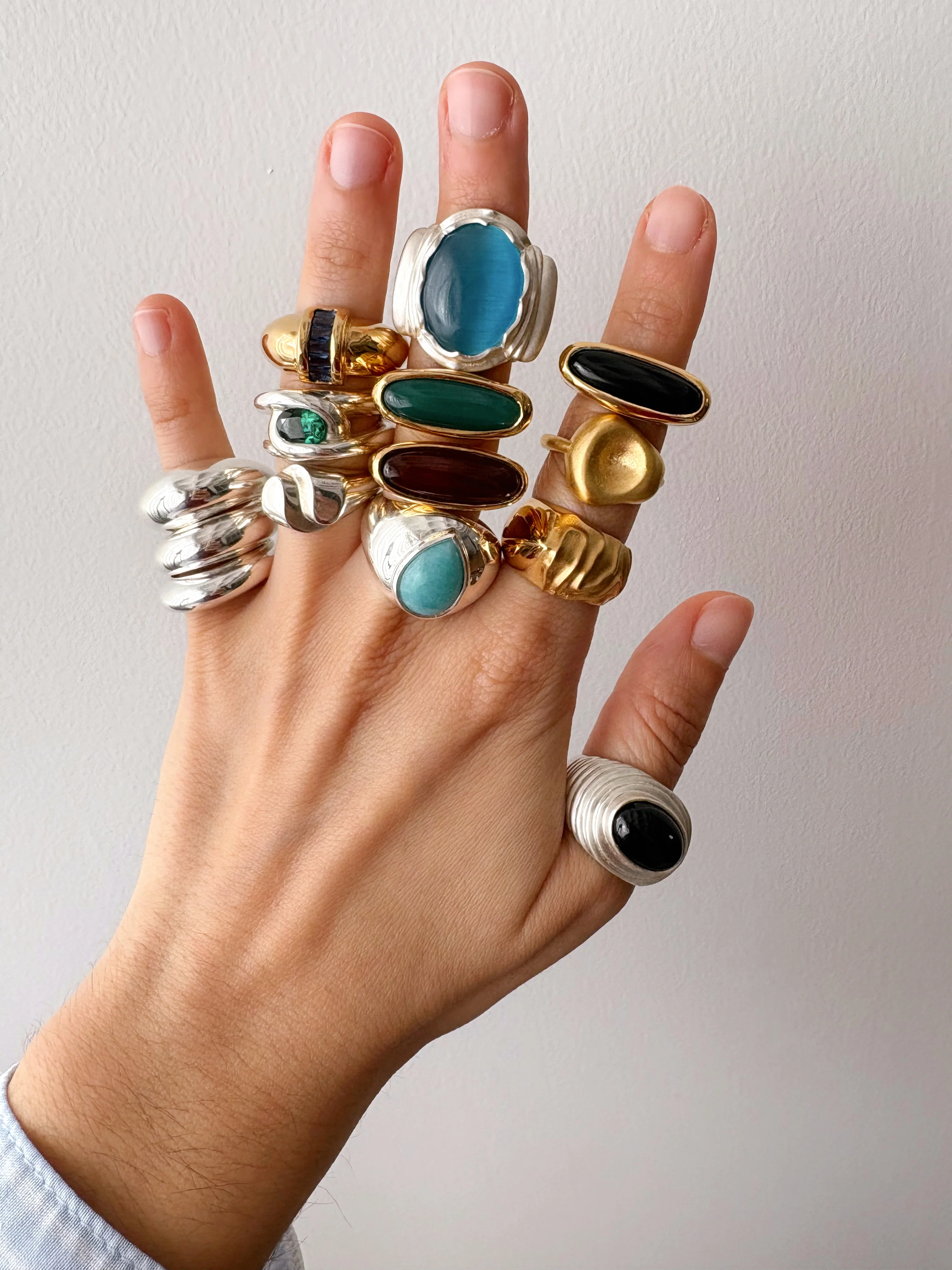 Courtney Dome Baguette Ring - Image 9