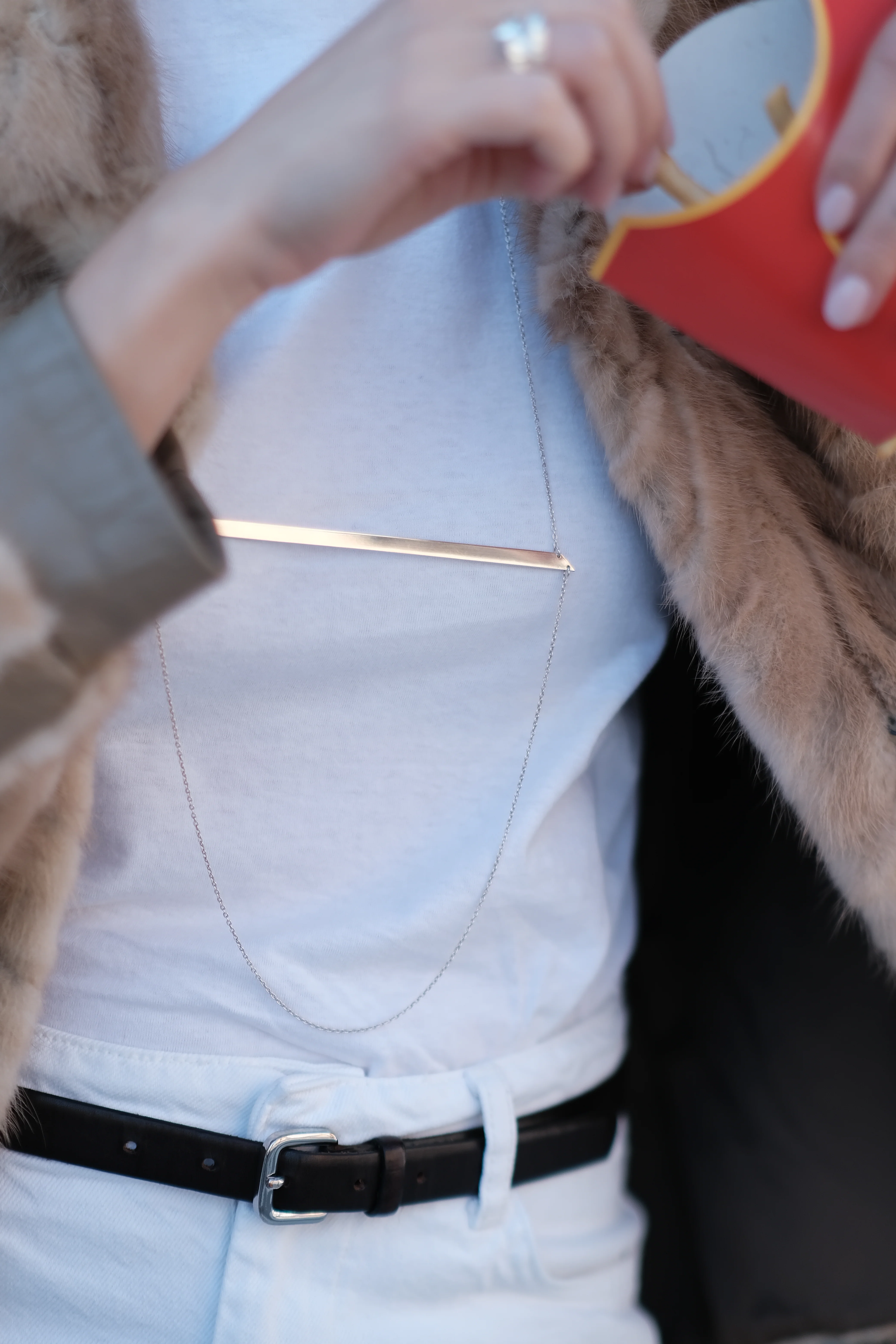 Diagonal Necklace - Image 4