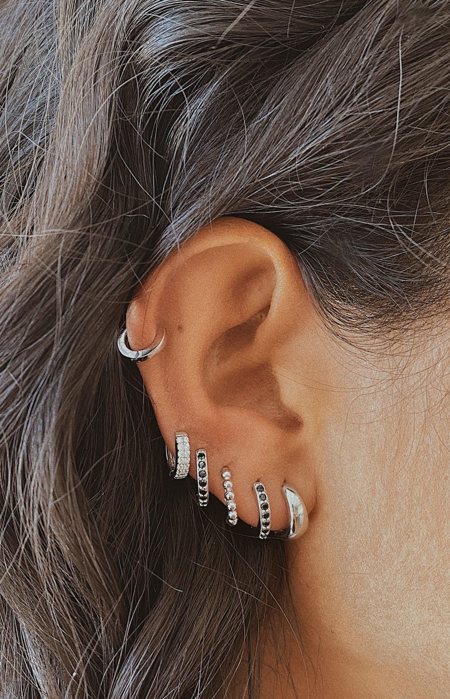 Jasmin Huggie Hoops - Image 6