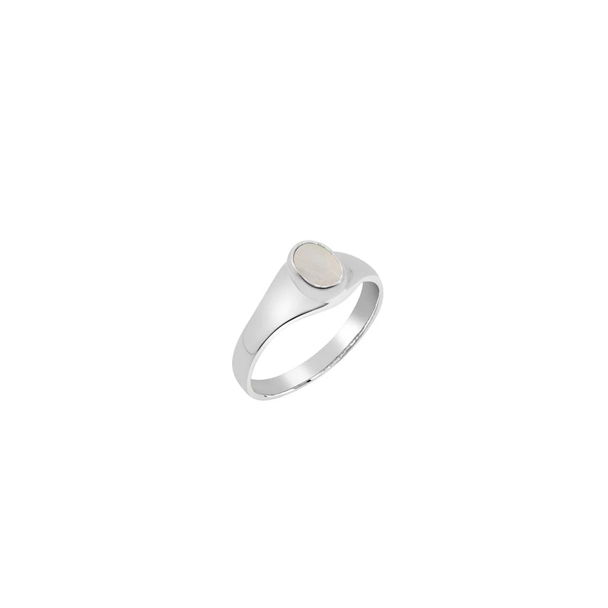 Mel Mini Signet Ring - Image 8