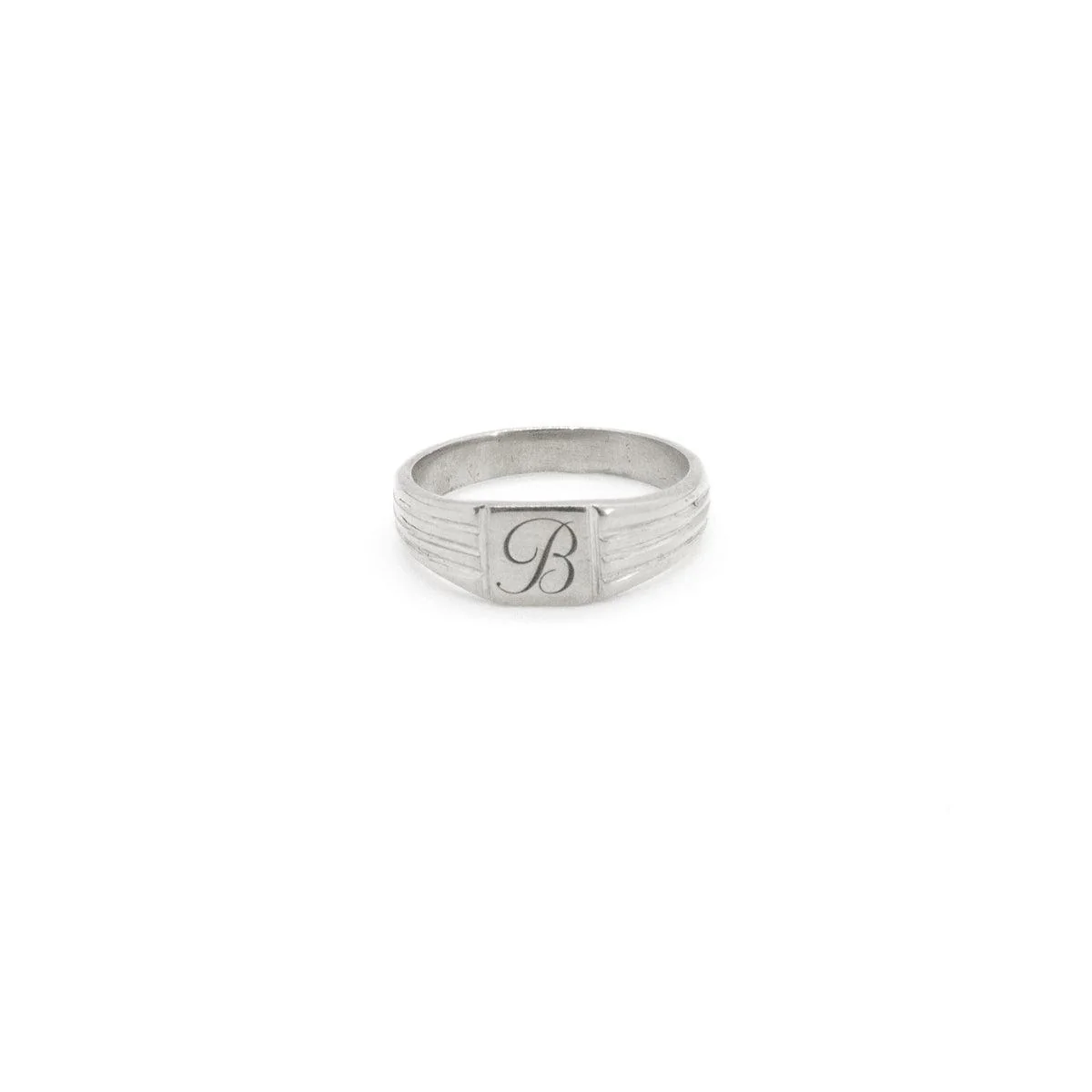 Zoe Baby Signet Ring - Image 3