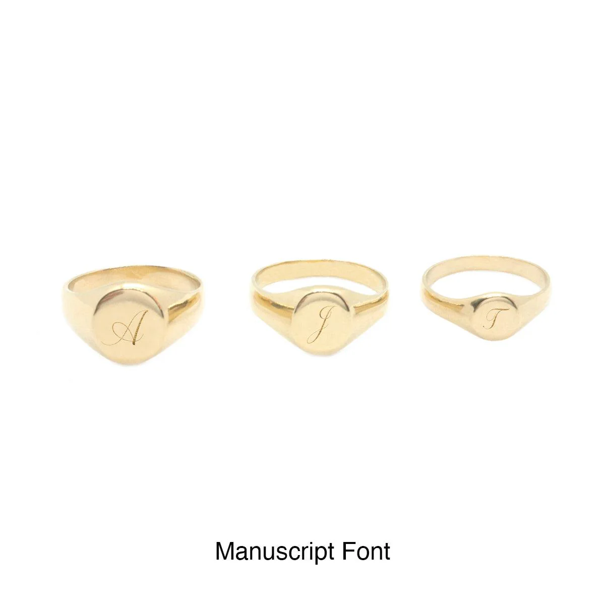 Zoe Baby Signet Ring - Image 6